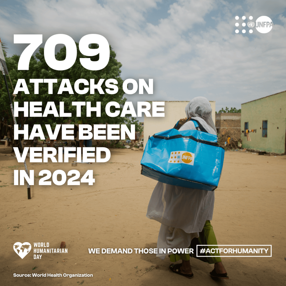 709 attacks on health care have been verified in 2024.