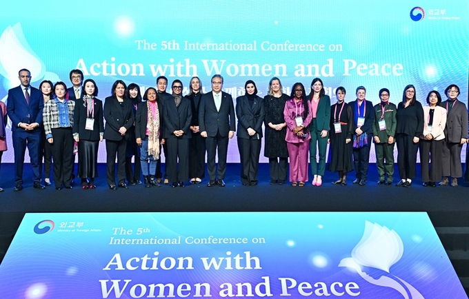 UNFPA participates in the '5th International Conference on Action with Women and Peace' on 30th Nov. 2023, Seoul, South Korea