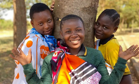 Young adolescent girls from Msalala District, residing in the Bugarama Ward, Tanzania, are members of the girls’ club supported 